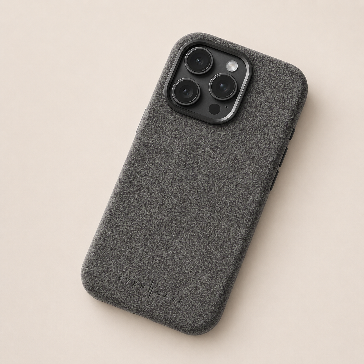 EvenCase · Microsuede — Cloud Grey