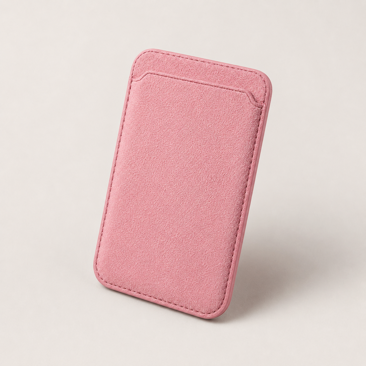EvenCase · MagSafe Wallet — Cherry Pink