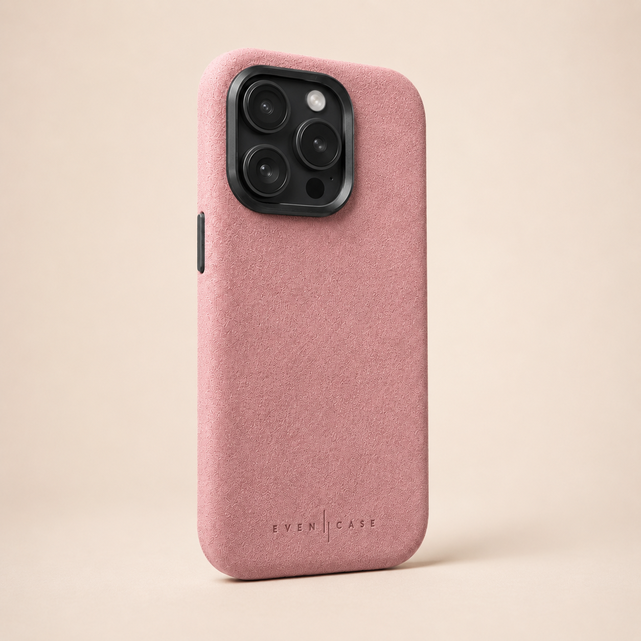 EvenCase · Microsuede — Cherry Pink
