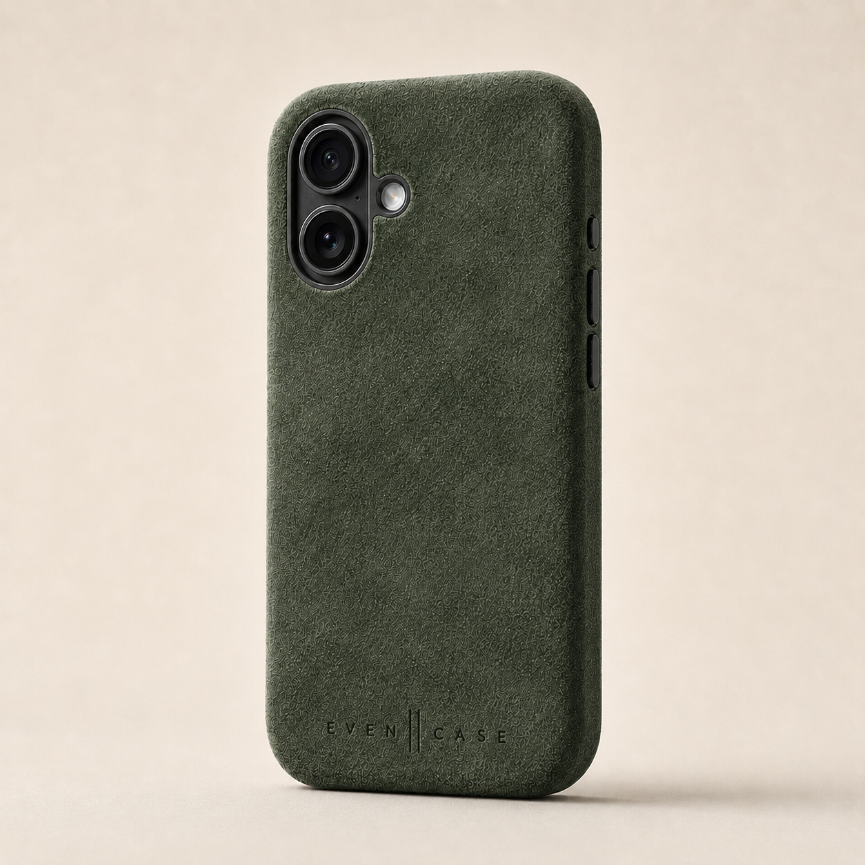 EvenCase · Microsuede — Forest Green