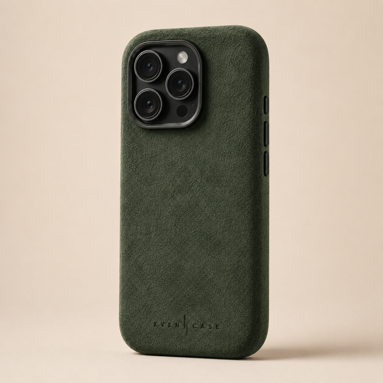 EvenCase · Microsuede — Forest Green