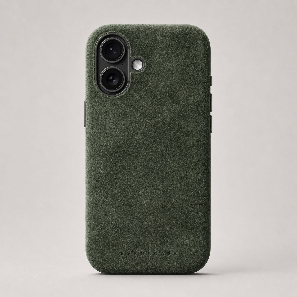 EvenCase · Microsuede — Forest Green